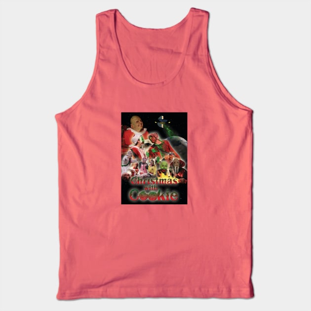 Christmas with Cookie - Poster Tank Top by Monster Maxson Productions LLC